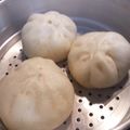 ありケロ's cooksnap of when they made ホームベーカリー 肉まん！猪肉でね♪.