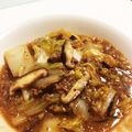 YU1123's cooksnap of when they made 白菜の麻婆炒め.