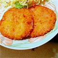 空ちゃんかんちゃん's cooksnap of when they made チーズがとろり♪ハムカツ.