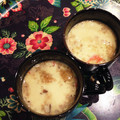 なつき☆ミ's cooksnap of when they made 簡単◎豚肉と椎茸の茶碗蒸し.