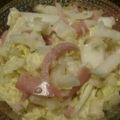 すみれ201233's cooksnap of when they made ゴママヨドレッシングで白菜とハムのサラダ.