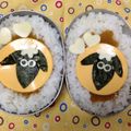 ｊ−ｊ−ｆ's cooksnap of when they made ❀キャラ弁❀ひつじのショーン弁.