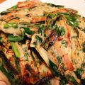 okoyuka's cooksnap of when they made 中からとろ～り！チーズとニラのチヂミ.