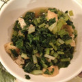 sachinchan's cooksnap of when they made 捨てずに食べよう♪ 大根葉のきつね煮.