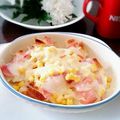 ＊＊いせえび＊＊'s cooksnap of when they made 簡単食パンのグラタン風朝ごはん.