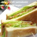 ramuneᐝiRo's cooksnap of when they made ハシュポテ＆チーズでアメリカン焼きサンド.