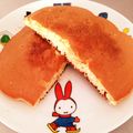 ゆず☆彡 's cooksnap of when they made 栗の甘露煮でふわふわパンケーキ☆消費に！.