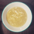 やどんだいすきクラブ's cooksnap of when they made 中華風コーン スープにほうれん草を入れて.