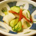大魔女's cooksnap of when they made 梅昆布茶de我が家の簡単浅漬け.