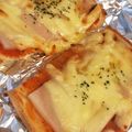 りんごとみかん♬'s cooksnap of when they made お餅アレンジ★とろけるハニー餅トースト.