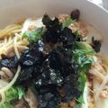 305☆'s cooksnap of when they made たっぷりきのこと紫蘇納豆のパスタ.