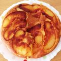 ゆぅこ0802's cooksnap of when they made りんごのフライパンケーキ.