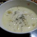 るる子's cooksnap of when they made ＊簡単＊カリフラワーとハムのミルクスープ.