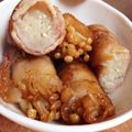 chiichan13's cooksnap of when they made 超ズボラなえのきの肉巻き☆.