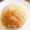 伏見凛香's cooksnap of when they made 醤油が香ばしい♪醤油・かつお節の炒めご飯.