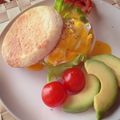 yocco919's cooksnap of when they made 簡単にできる！エッグベネディクト風♪.