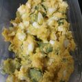 ayusama's cooksnap of when they made すごくおいしい！カボチャとゆでたまごのサラダ.