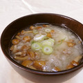 赤い電話's cooksnap of when they made とろみ増し♪おろしなめこ汁♪.