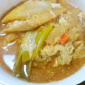 yasies's cooksnap of when they made 白菜 ネギ 卵の にんにく 味噌煮込み♪.