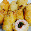 Canae_e's cooksnap of when they made ふきのとうの豚味噌巻きフライ.