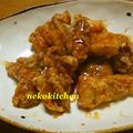ねこしっぽ's cooksnap of when they made 男ウケ抜群☆韓国風 唐揚げ.