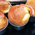 くまきち2012's cooksnap of when they made 焼きたてふわふわ卵パン　★ポップオーバー.