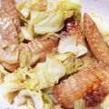 atatanno's cooksnap of when they made 鶏手羽先＊キャベツ煮.
