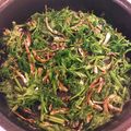 メグレシピ's cooksnap of when they made 人参の葉のオリーブ炒め.