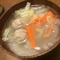 ゆーcha's cooksnap of when they made あったまる〜！白菜と肉団子と春雨のスープ.