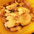 You19123's cooksnap of when they made 鶏肉としめじのニンニク生姜炒め煮.