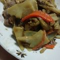 falcon3173's cooksnap of when they made ご飯の供！塩麹ｄｅ牛肉・筍・ごぼうの旨煮.