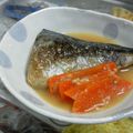 saranpyoru's cooksnap of when they made 鯖の味噌煮　１切れ150kcal.