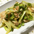 のんのんSTELLA's cooksnap of when they made 鶏モモ肉とセロリのさっぱり塩炒め！.