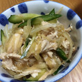 ＊cocoaico＊'s cooksnap of when they made 鶏肉とたまねぎときゅうりの和え物.