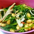 ふゆまつ's cooksnap of when they made 簡単♪ほうれん草とカニカマのポン酢和え.