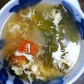 kaorix's cooksnap of when they made 青梗菜とトマトの中華風たまごスープ.