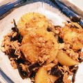 n＆k's cooksnap of when they made ツナ大根のこっくり醤油煮.