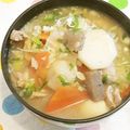 ともりん0203's cooksnap of when they made どっちも好きなの♡豚けんちん汁.