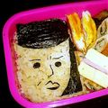 2児ママみきてぃ's cooksnap of when they made キャラ弁☆ちびまる子ちゃんの野口さん♪.