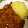 chocomint♥'s cooksnap of when they made ☺ムルギーランチ風♪簡単チキンカレー☺.