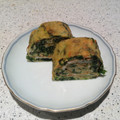 るんしの's cooksnap of when they made ほうれん草と鮭フレークの卵焼き✿.