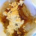 いそきょ's cooksnap of when they made 黒蜜でつるんとライスペーパー葛きり.