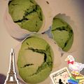 安Ann's cooksnap of when they made 抹茶とホワイトチョコのマフィン.