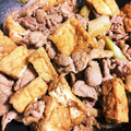 ＊Kie＊'s cooksnap of when they made ★厚揚げ*豚肉*長ネギで簡単炒め★.
