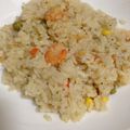 emi0015's cooksnap of when they made えびときのこのガーリックピラフ(´∀｀).