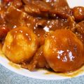 ジョンリークッカー's cooksnap of when they made モチモチおからだんごのカレー炒め.