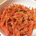 tinaya0208's cooksnap of when they made *超簡単！ニンジンの明太子和え*.
