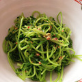 ゆったん's cooksnap of when they made ｻﾝﾄﾞにも！豆苗の粒ﾏｽﾀｰﾄﾞあえ.