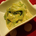 StardustCrusaders's cooksnap of when they made 青梗菜の胡麻マヨネーズ和え.