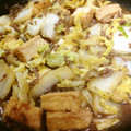 みさリンLOVE's cooksnap of when they made ひき肉入り・白菜と厚揚げの生姜焼き.